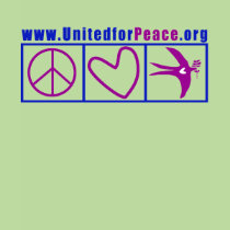 United For Peace t-shirts