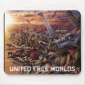 UNITED FREE WORLDS™ COLLECTION mousepads by fantasyprone UNITED FREE WORLDS™ COLLECTION mousepads