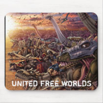 UNITED FREE WORLDS™ COLLECTION mousepads by fantasyprone UNITED FREE WORLDS™ COLLECTION mousepads