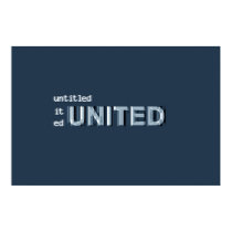 United in Blue posters