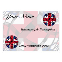 United Kingdom #1 Business Card Template