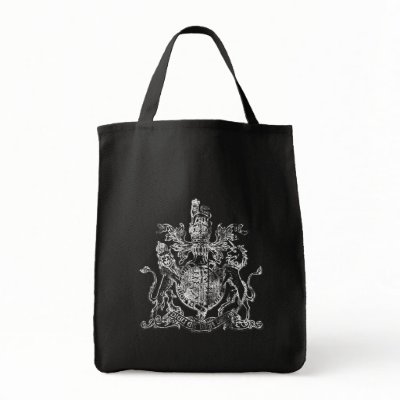 United Kingdom Dark Tote Bag by saundejm