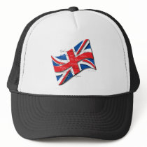 United Kingdom Flag/Anthem Trucker Hat