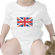 United Kingdom Flag Baby Creeper