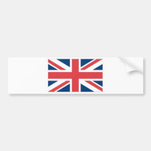 United Kingdom Flag Bumper Stickers