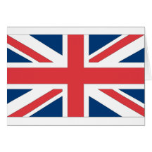 United Kingdom Flag Greeting Card