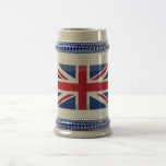United Kingdom Flag Jewel Coffee Mugs