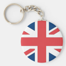 United Kingdom Flag Keychain