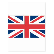 United Kingdom Flag Postcard