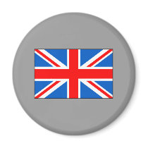 United Kingdom Flag T-shirts and Gifts magnets