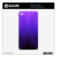 UNITED KINGDOM iPhone 4S SKIN