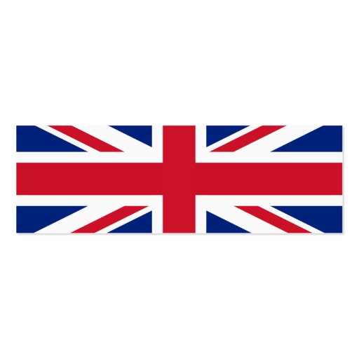 United Kingdom National Flag Business Cards (front side)
