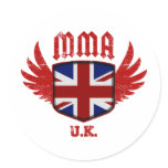 United Kingdom Round Sticker