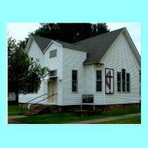 United Methodist Church -  Longton, Kansas postcards