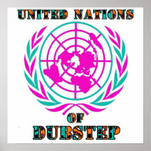 United nations dubstep poster