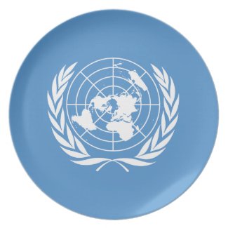 United Nations Dinner Plates