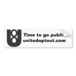United Opt Out Bumper Sticker bumper stickers