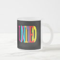 United Squared Frosted Mug mug