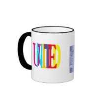 United Squared Mug by diversityjustis United Squared Mug