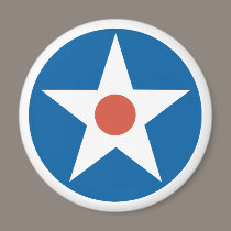 United States Army Air Corps Roundel Magnet