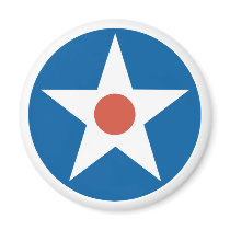 United States Army Air Corps Roundel Magnet