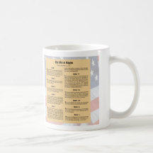 United States Bill of Rights Mug
