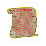 United States Bill Of Rights Postcard