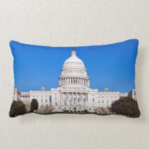United States Capitol Building Pillow