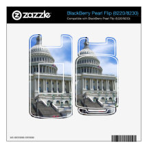 United States Capitol White House Washington DC BlackBerry Decal