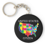 United States Citizen keychain