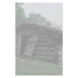 United States Civil War hut, Valley Forge, Pennsyl Stationery Paper