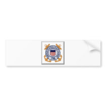 United States Coast Guard Emblem Bumper Stickers