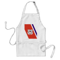 United States Coast Guard Racing Stripe - Left Apron