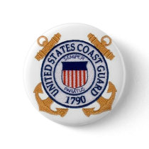 United States Coast Guard Seal Buttons