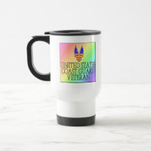 United States Coast Guard Veteran (gay/rainbow) Coffee Mugs
