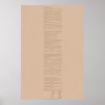 United States Constitution Poster