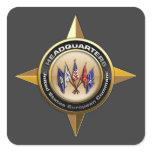 United States European Command Square Sticker