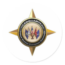 United States European Command Sticker