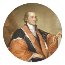 United States First Supreme Court Justice John Jay Stickers