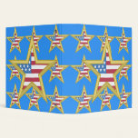 United States Flag Avery Binder