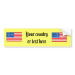 United States Flag bumper stickers