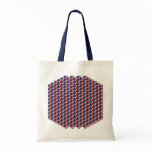 United States Flag Hearts Bag