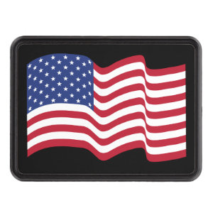 United States Flag Hitch Cover