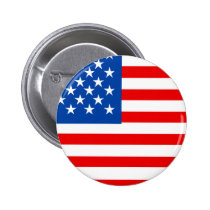 United States Flag T-shirts and Gifts buttons