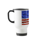 United States Flag Travel Mug