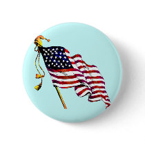 United States Flag Vintage buttons