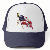 United States Flag Vintage hats
