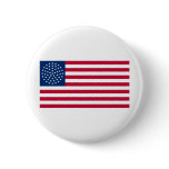United States Flag with the 51 Stars Pinback Button