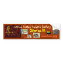 United States Humane Society Bumpersticker by Capriceharmony65 United States Humane Society Bumpersticker
