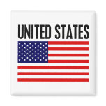 United States Refrigerator Magnets